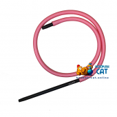 Силиконовый шланг в оплетке с мундштуком Red Stork Розовый Силиконовый шланг в оплетке с мундштуком Red Stork Розовый